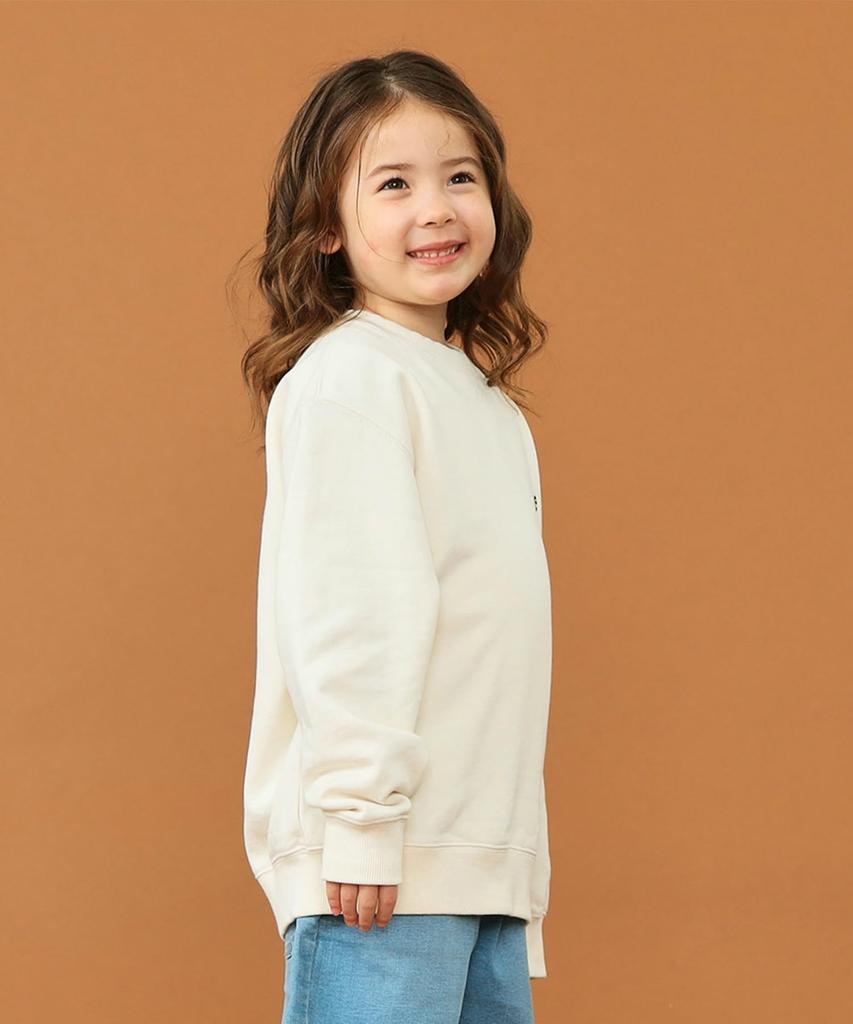 Φούτερ Lee με Λογότυπο Πλάτης Μεγέθη Παιδικά Εκρού Εκτύπωση, 110cm-150cm