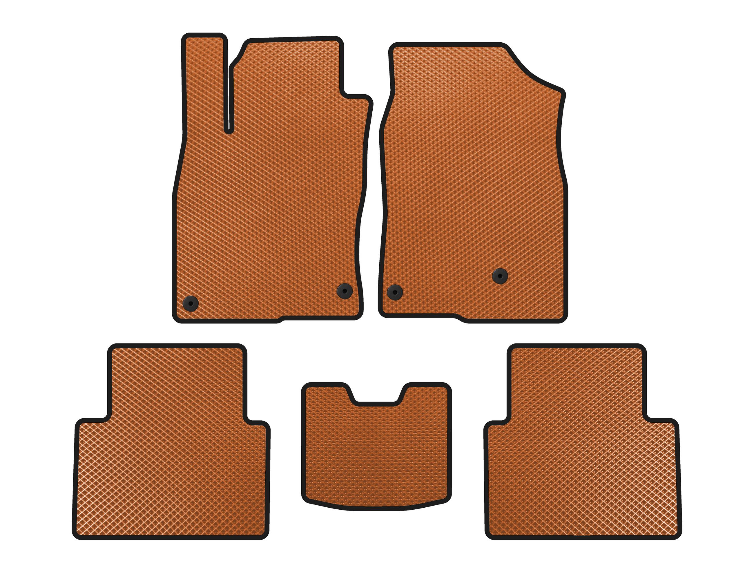 

EVA mats (SD, Orange) for Honda Civic Sedan X 2016-2021