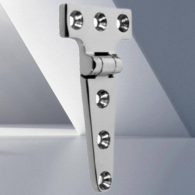 316 Stainless Steel T Hinge For Doors Window Cast Strap Hinge With Screws Heavy Duty T Hinge RV Yacht Boat Door Hinges