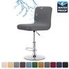 Short Back Chair Cover Seat Cover Slipcover Hotel Bar Chair Covers House Armchair Polyester Chair Arm Cover
