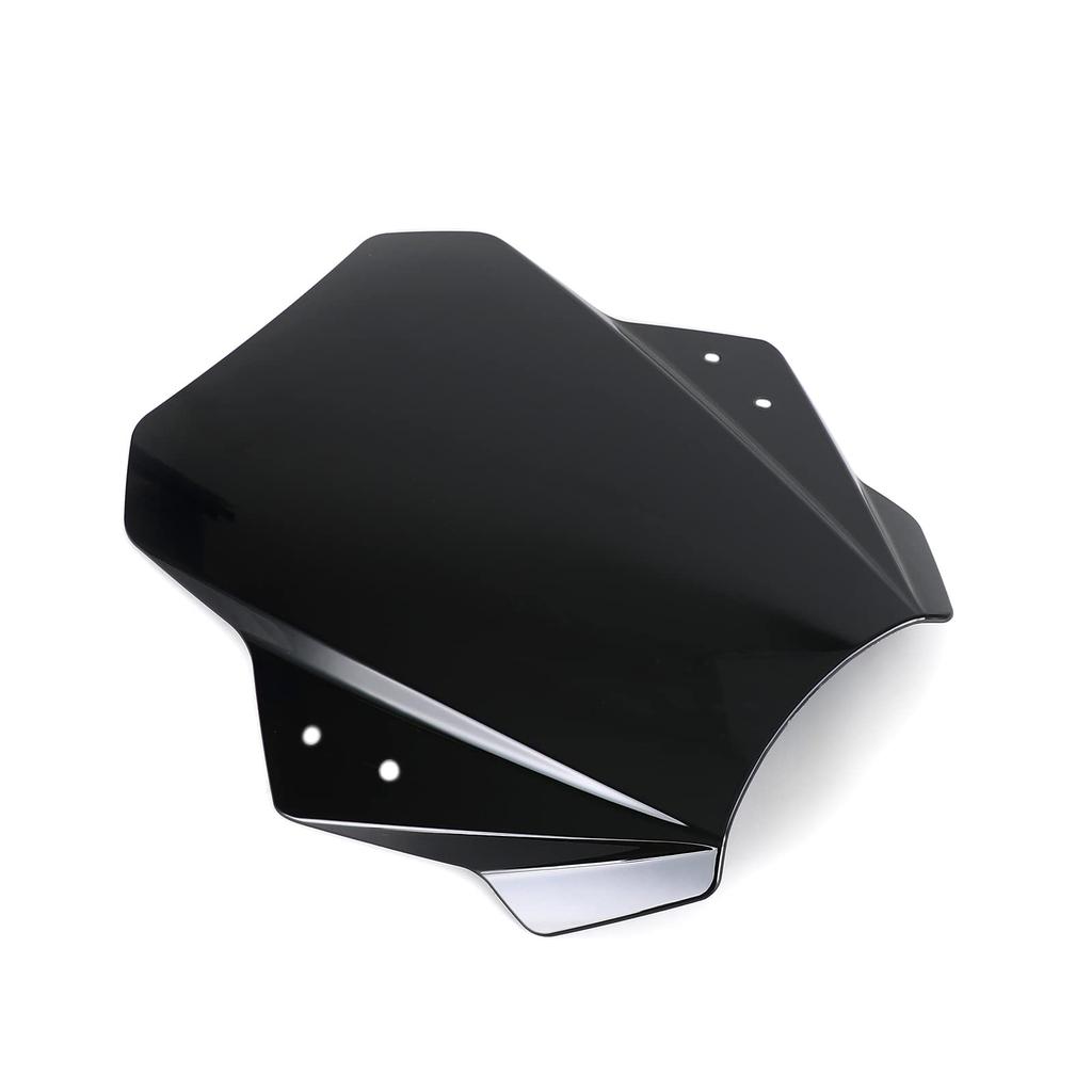 VIPIH Windshield Motorcycle Screen Adjustable Universal Screen Scooter Extension Screen Windshield Windscreen Easy To Install Windshield Windscreen