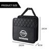CEXDDH1 Car Backseat Organizer Multifunction Leather Interior Hanging Storage Bag For Nissan Qashqai X J10 J11 Trail Tiida Teana Skyline