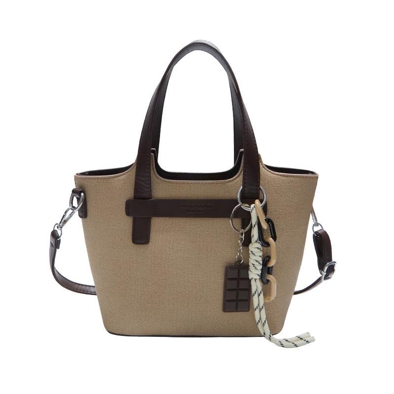 Retro Small Bag Women's Autumn and Winter Versatile 2025 New Fashion Shoulder Messenger Bag Popular Ins Portable Bucket Bag