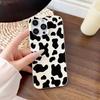 Cow pattern phone case suitable for iPhone 17 16 15 14 13 12 11 Pro/Max/Plus anti drop and shockproof back cover