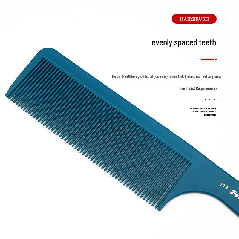 Fashion Wide-Tooth Resin Hair Comb for Curly, Straight, and Long Hair