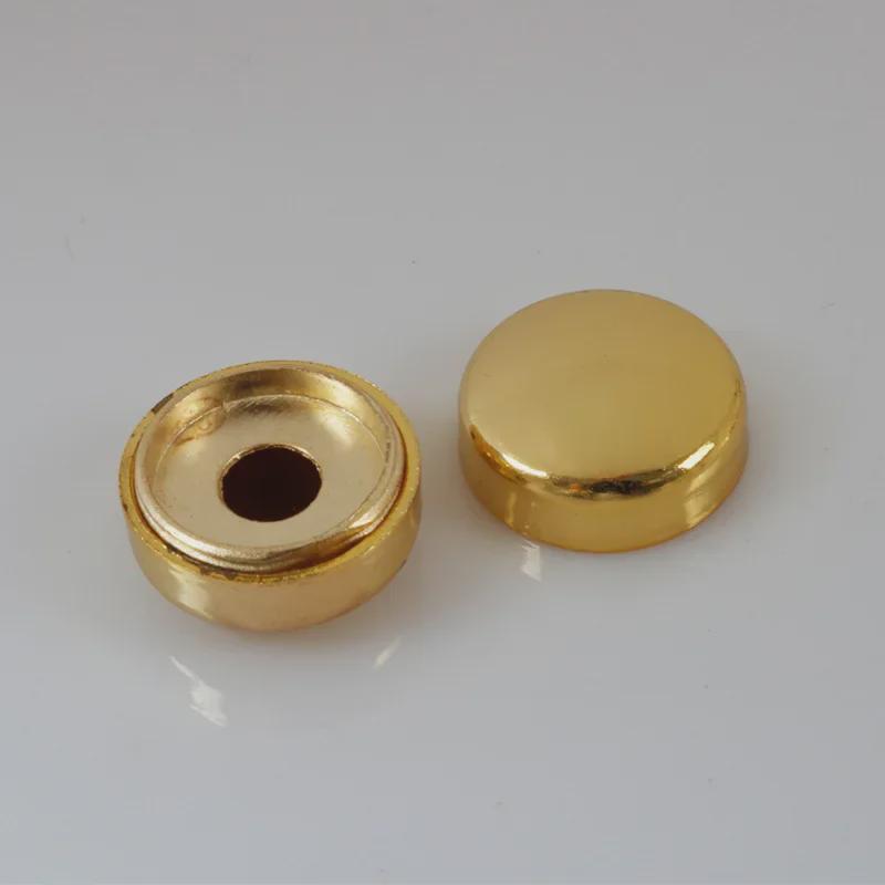 Modern Decorative Metal Screw Caps for Glass and Mirrors