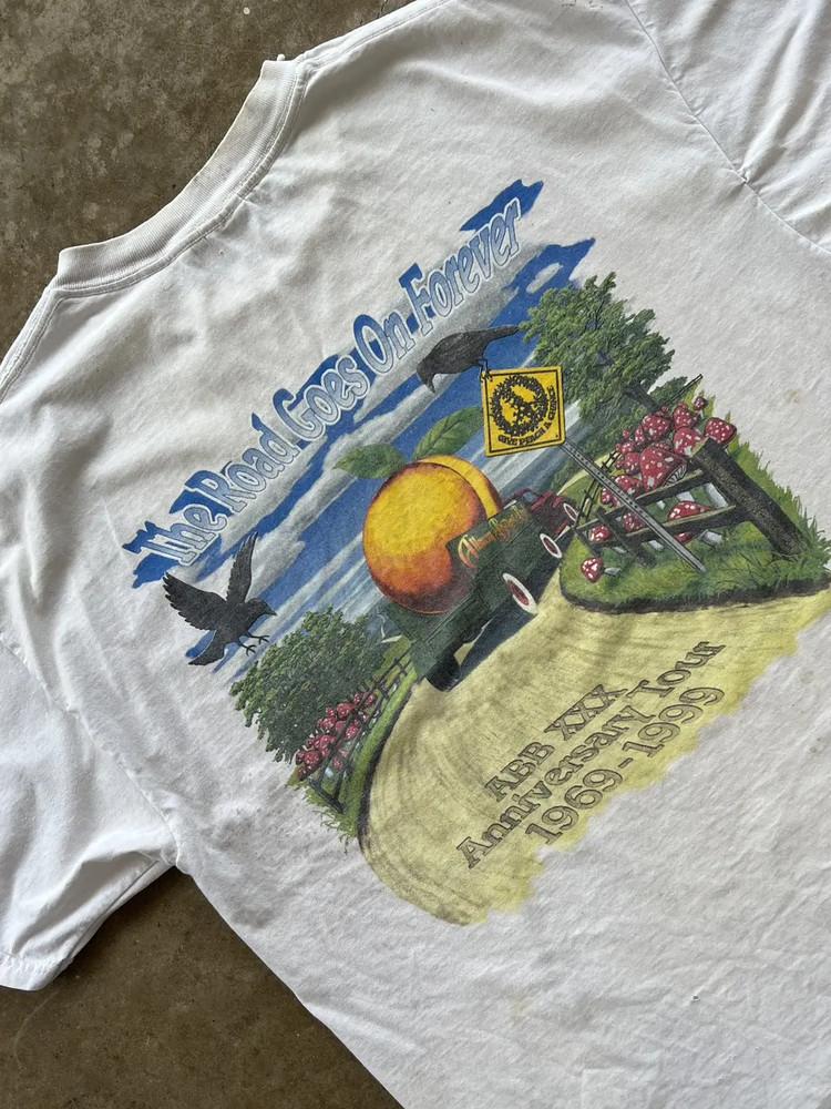 Vintage 1999 Allman Brothers Band Anniversary Tour Tee Unisex T-Shirt XXXXL