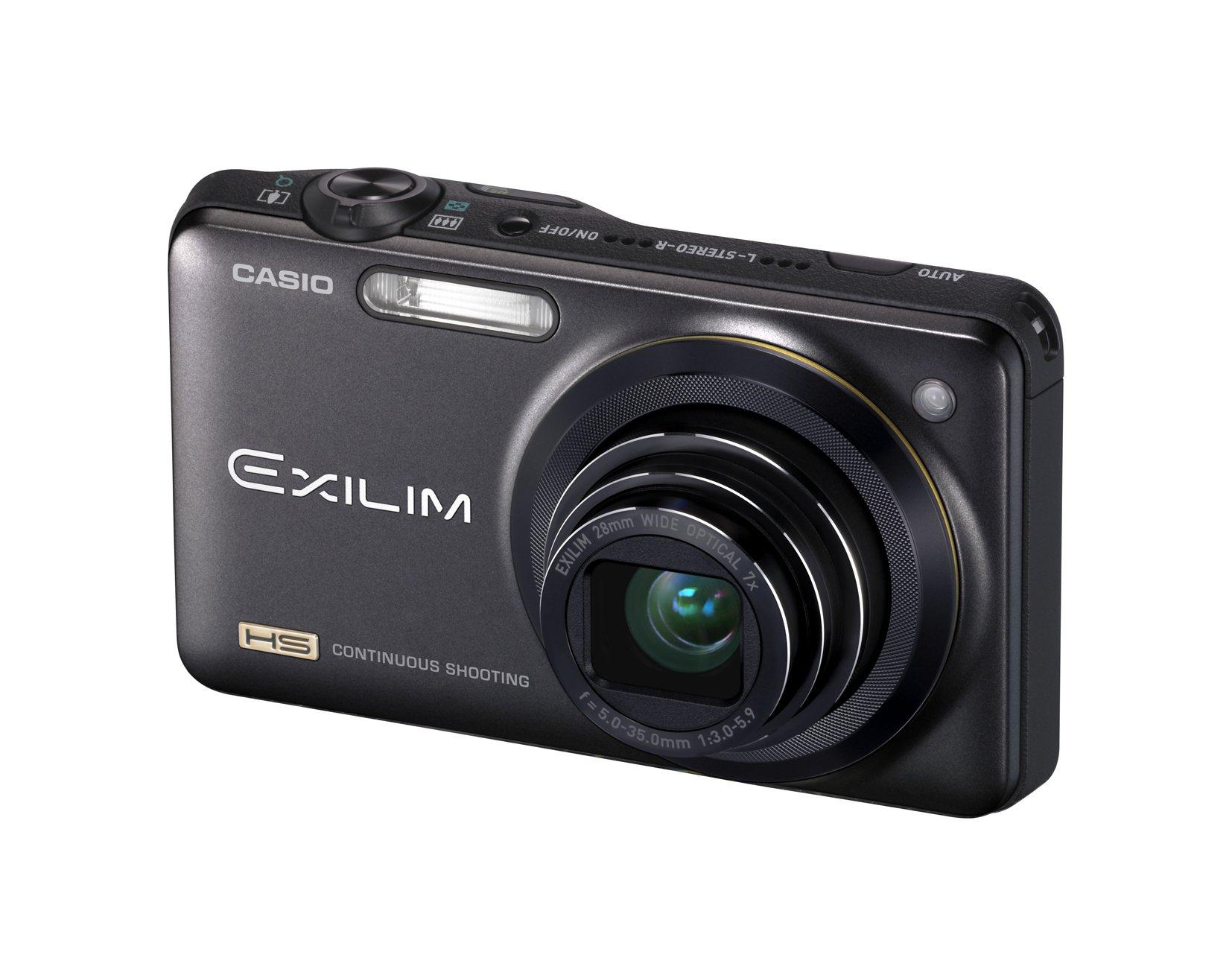 

Цифрова камера CASIO EXILIM мільйон пікселів 7x оптичний зум 12.1 EX-ZR10BK