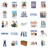50 Song and Dance Movies Mama Mia Graffiti Stickers Decorate Suitcase Pen Guitar Notebook Waterproof Hot Stickers