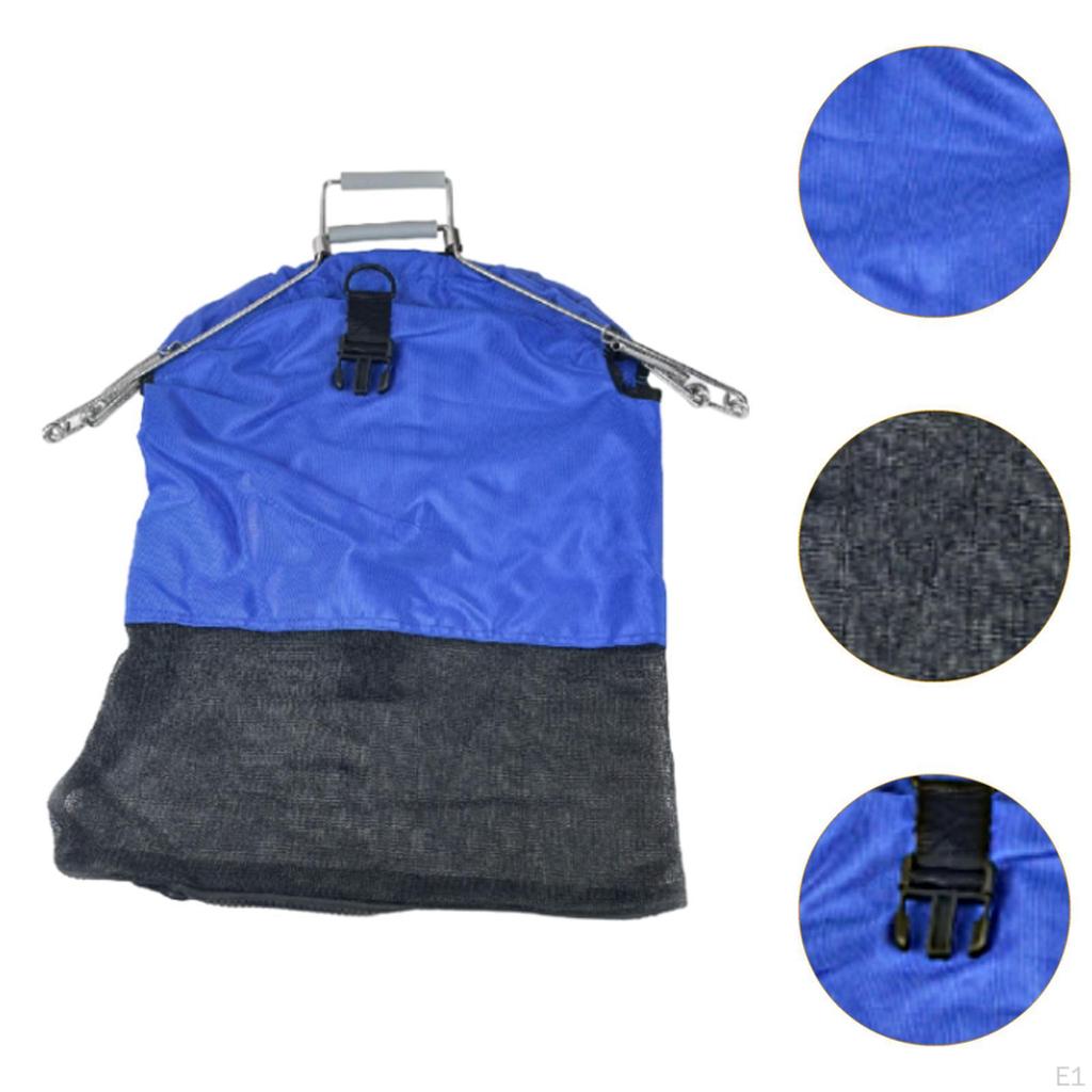 Fishes Lobster Bag Diving Snorkeling Spring Handle Fishermen Portable Fishing Supplies Quick