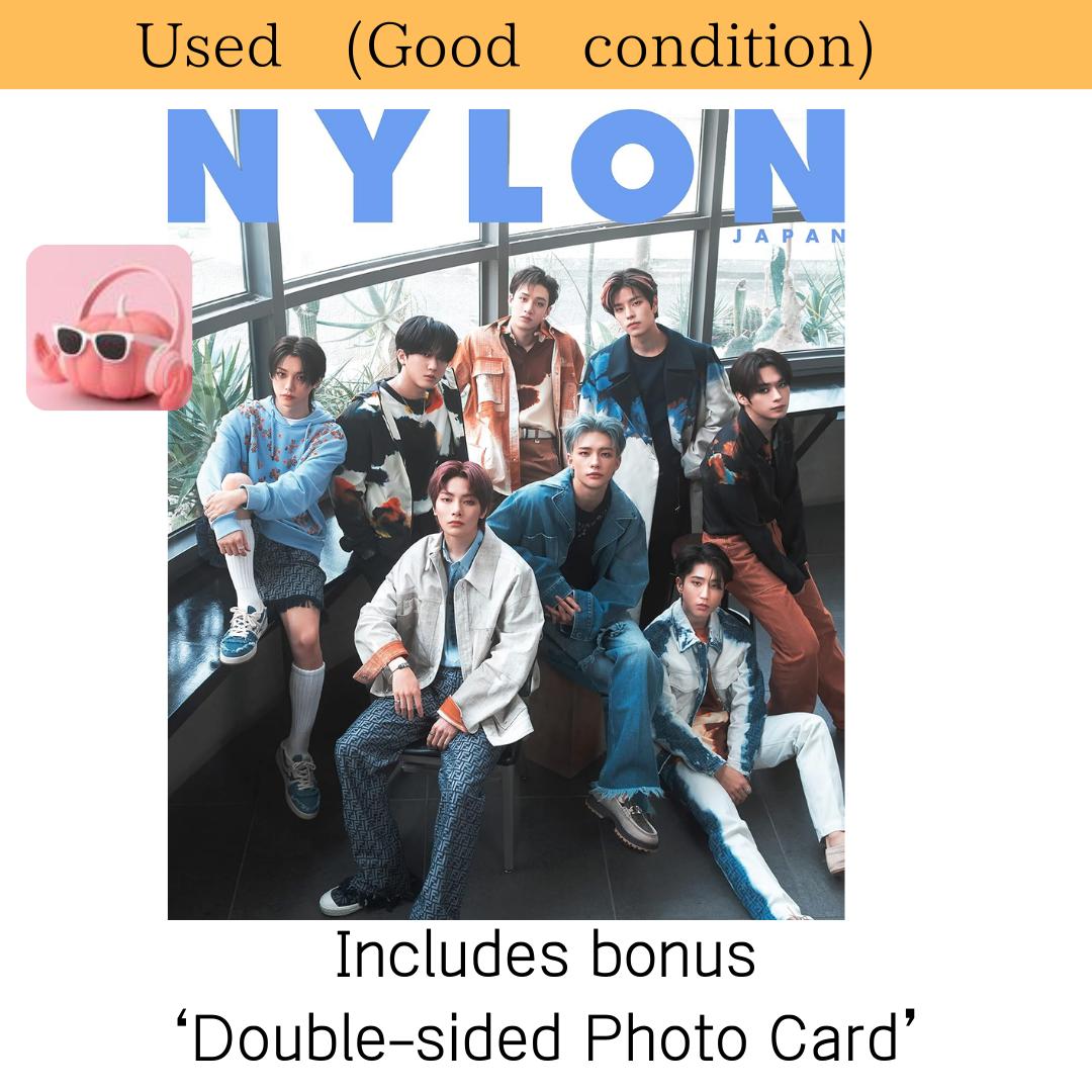 NYLON JAPAN Stray Kids ВЫПУСК Японский журнал Включает бонусную двустороннюю фотокарточку