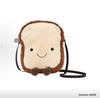 Jelly Crossbody Bag: Coffee Cup, Croissant, Bear Head Design with Zipper