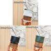 Portable Car Cup With Cover And Straw For Hiking And Travel 304 Stainless Steel