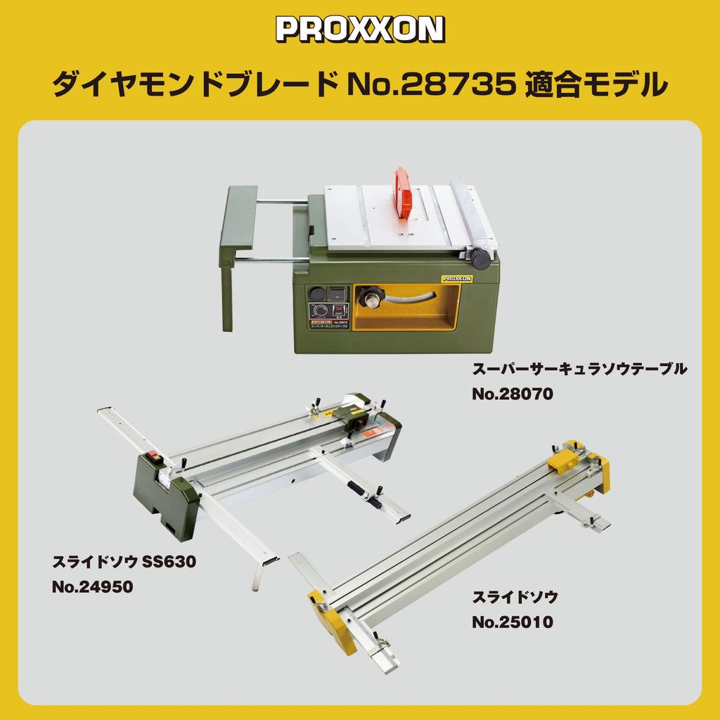 PROXXON Diamond Blade 85mm 1 Piece Electroplated Printed Circuit Board Cutting [Diamond No. 150] No.28735