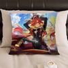 Genshin Impact Mavuika Pillow Anime Pillow Sofa Bed Head Pillow Cover Cushion Cover 45x45 cm Fashion