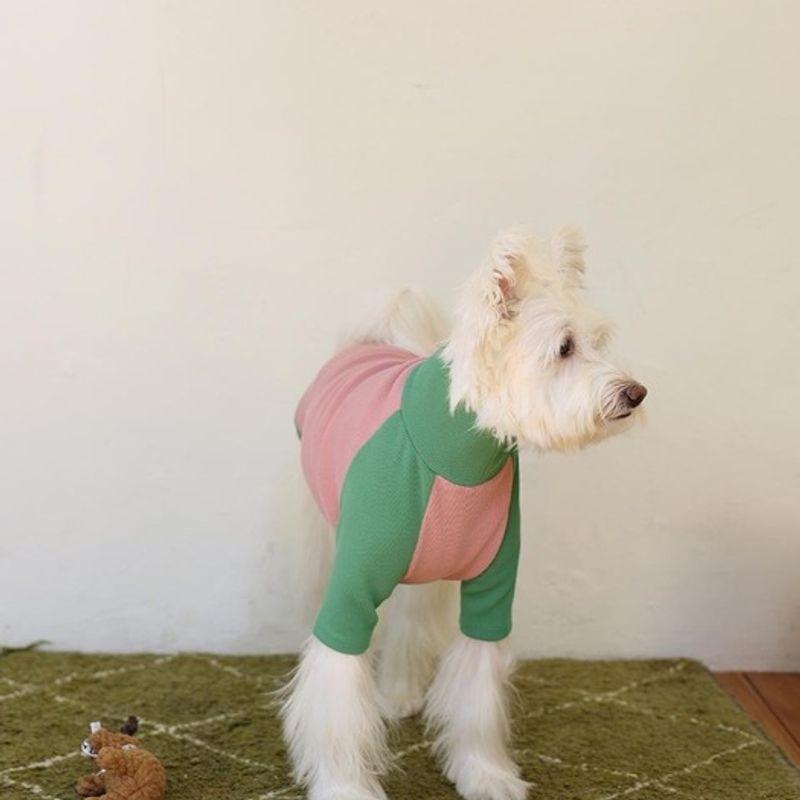 GOPE GOPE Dog Raglan Turtleneck GRPI