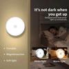 1-3PCS LED Motion Sensor Light Night Light USB Rechargeable Night Lamp for Kitchen Cabinet Wardrobe Lamp Staircase Closet Light