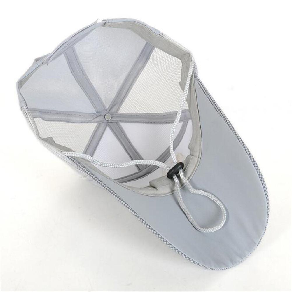 Men Outdoor Baseball Cap Sun Screen Mesh Hat Fishing Breathable Hat