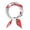 Zhonggao Youpin 2025 new spring, summer and autumn thin headscarf double-sided printed silk scarf square scarf