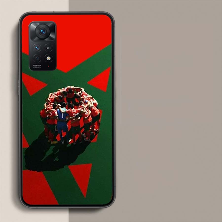 Morocco Flag Phone Case For Xiaomi Redmi Note 12 Pro Plus 5G 12S 11 11E 11T Pro 10 9 8 7 11S 10S 4G 9T 8T 9S Capa Coque Cover So
