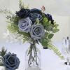 1 Box Artificial PE Foam Rose Flowers Bridal Bouquets for Wedding Table Home Party Gift Decorations DIY Scrapbook Supplies