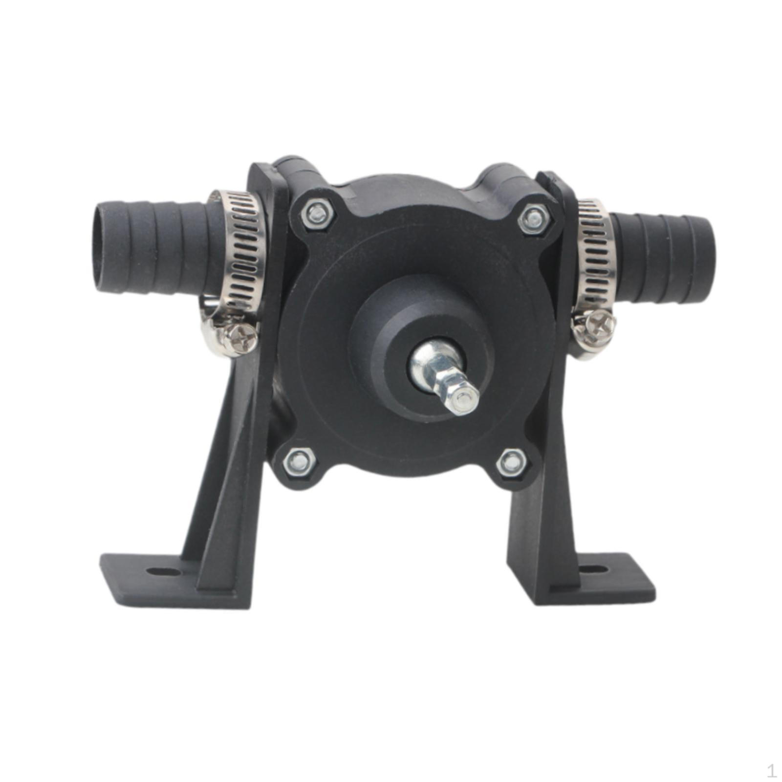 

Self Priming Water Transfer Pump,Hand Drill Pump Hand Household Portable