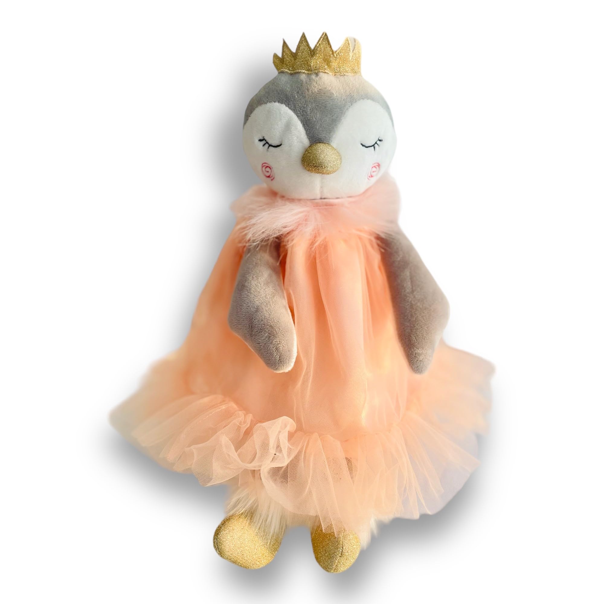 

Кукла-балерина EliEla Toys, 15-дюймовая кукла-принцесса, плюшевая игрушка-пингвин, мягкая игрушка-пингвин, подарок для танцевального концерта, игрушка-балерина, плюшевая принцесса