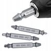 Set of bits for removing broken screws, 4 pcs.