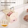 Multi-Functional Hanging Sink Dish Rack with Detachable Hooks and Hollow Drain Storage