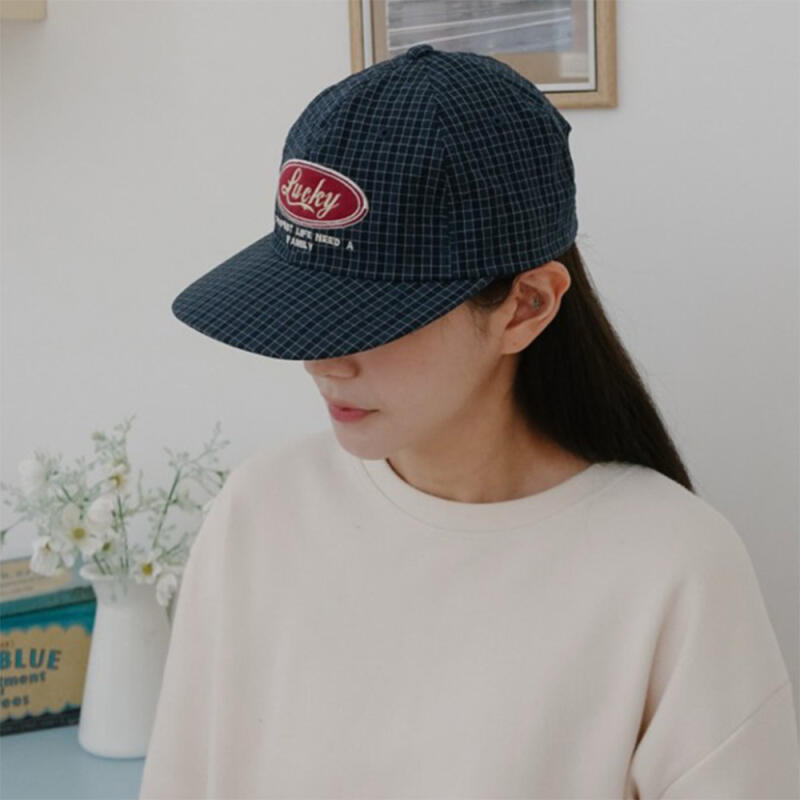 Women's Camp Cap Baseball Cap Cursive Hat