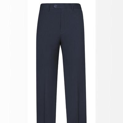 Calças Sociais Masculinas Respiráveis de Corte Reto com Toque Fresco