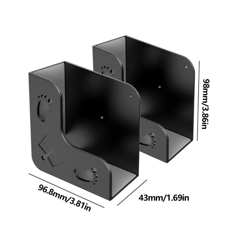 Wall Mount Holder Storage Rack For Digital Weighing Scale With Strong Adhesive Backing And Space Saving Design