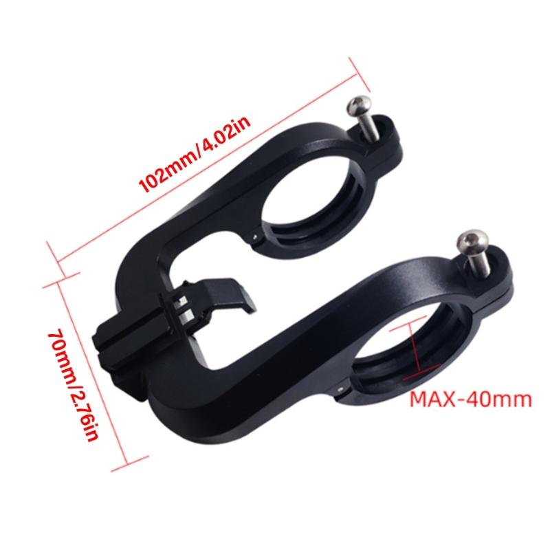 Mountain Biking Accessories Headlight Extension Flashlight Bracket Clip Light Holder Computer Stand Bikes Bracket Clip