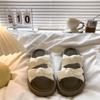 Thick-soled slippers women's outer wear summer new models with skirts, bows, one-word cool slippers women