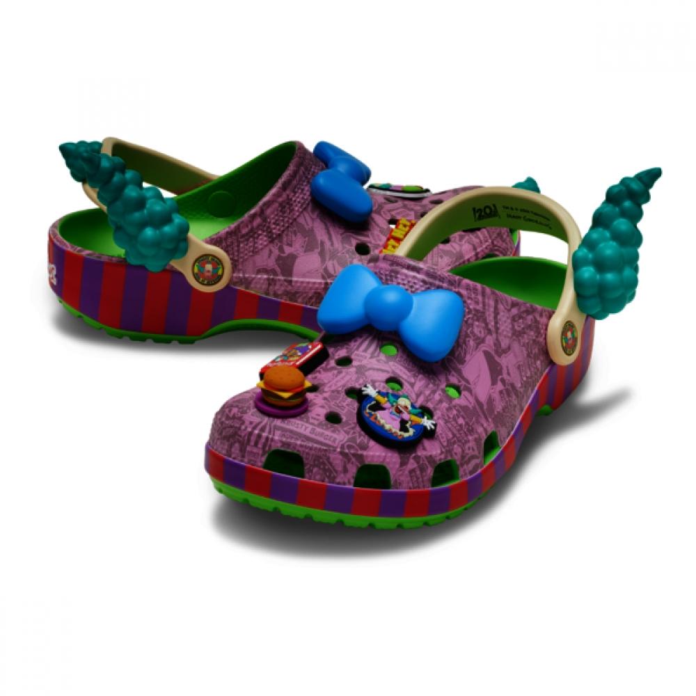 

Crocs Simpsons Family Krusty Classic Clog 211107 90h Sandal Slipper Jibbit M8W10(265)