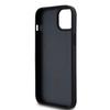 Dkny Dkhmp15Spshrpsk Iphone 15 / 14 / 136.1 Czarny/Black Hardcase Leather Pattern Metal Logo Magsafe