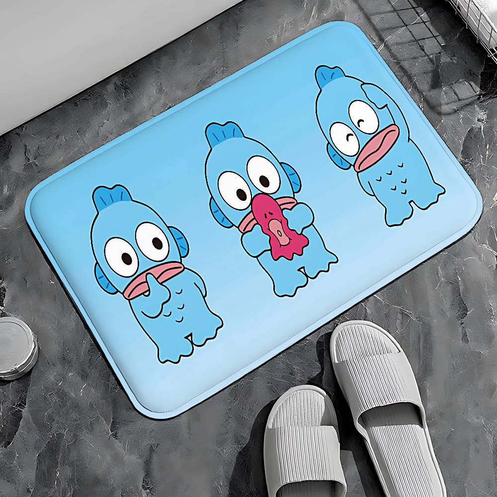 H-Hangyodons Entry Door Floor Mat Festive Decorations Carpet Bathroom Anti-slip Mat Entrance Doormat