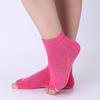 Open-Toed Yoga Socks Without Back, Women'S Professional Non-Slip Five-Finger Socks Are Customized For Export.
