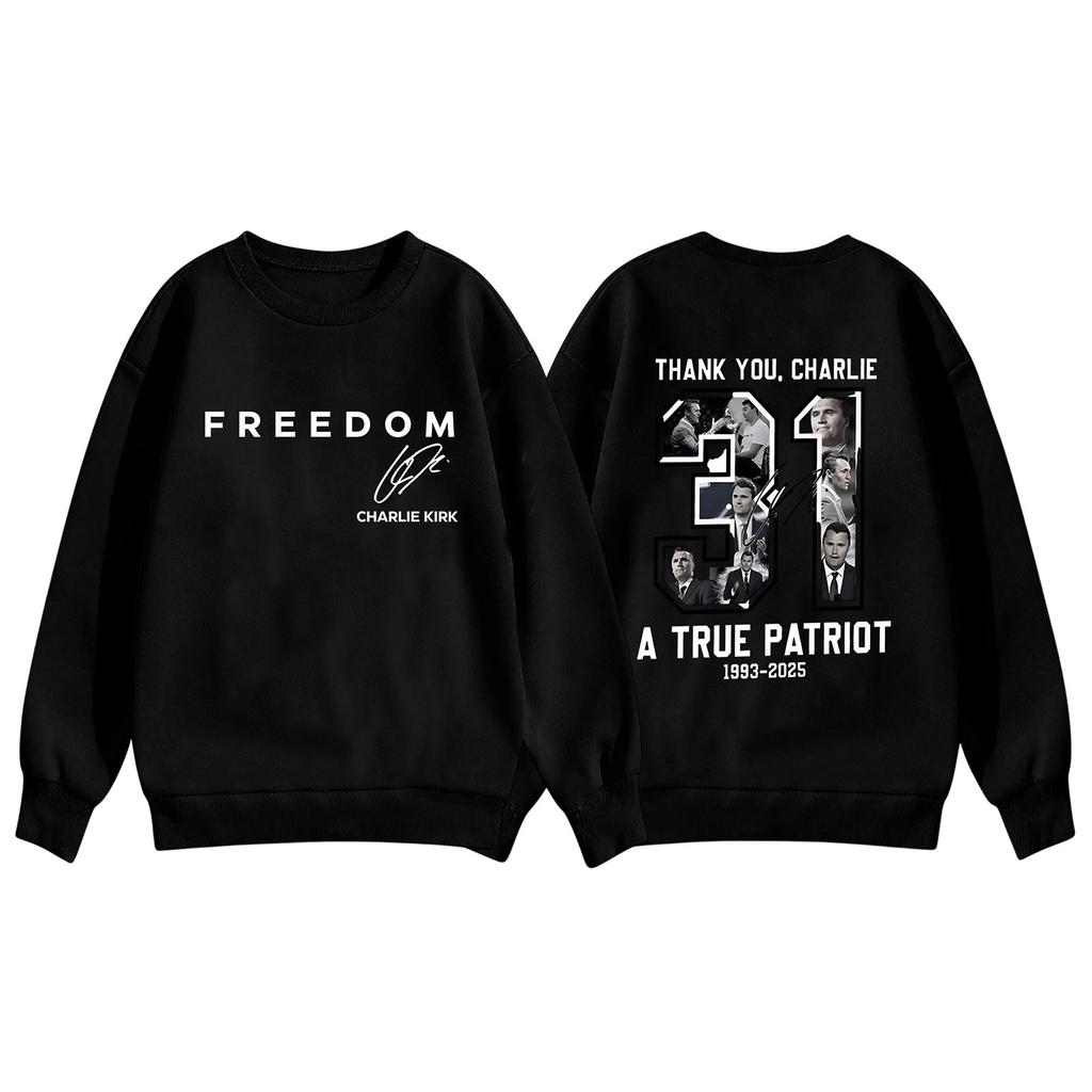 Kid's Casual Daily Printed Top Round Neck Sweatsuit