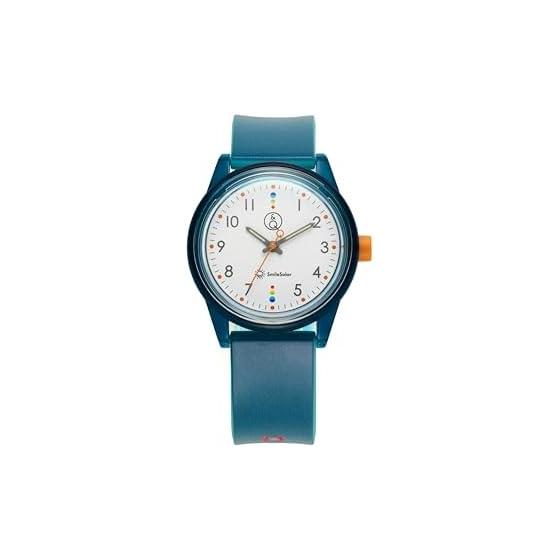 

[Citizen Q&Q] Watch Analog Smile Solar Matching Style Waterproof Urethane Belt R02A-002VK Egyptian Blue