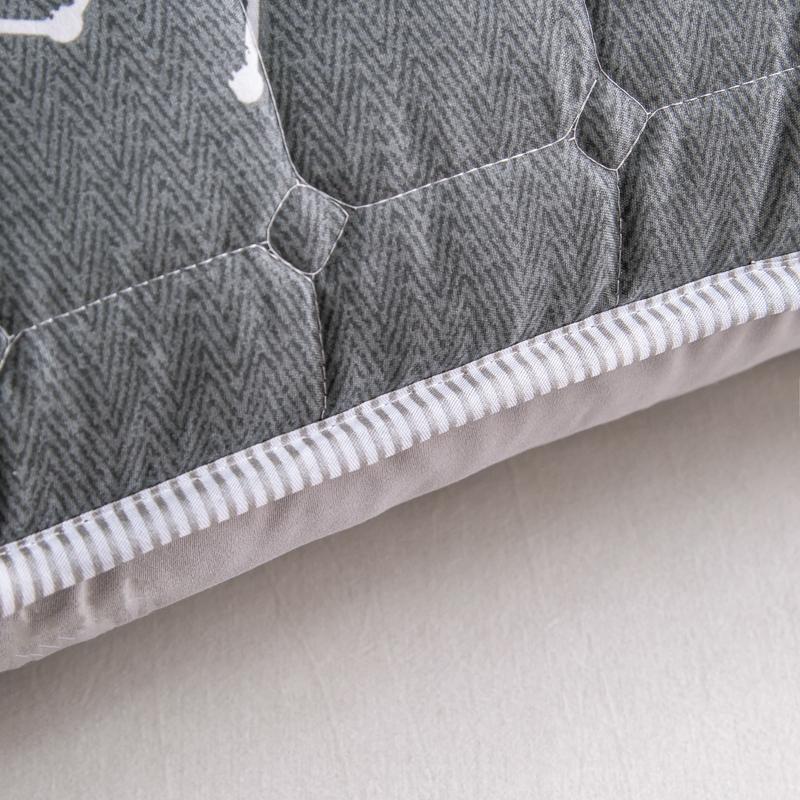 120/150/180 cm Jednostranný prošívaný dlouhý povlak na polštář Kreslený tištěný krásný dekorativní tělový povlak na polštář pro domácí hotel