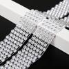 Trendy Black Rhinestone Mesh Tie with Sequins for Nightclub and Evening Wear