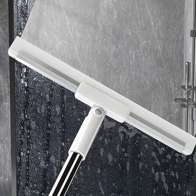 Magic Broom Silicone Squeegee: Effortless Cleaning for Floors, Cars, Glass, and Walls - Rotatable, Adjustable, and Suitable for Bathroom