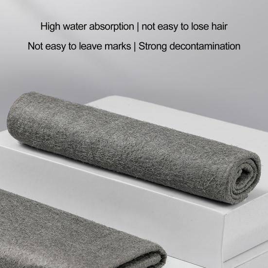 Cleaning Rag Anti-deformed No Trace Lint Free Household Magic Metal Glass Mirror Washing Cloth Daily Use