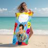1Pc Blue'S Clues Adventure Beach Towel Microfiber Beach Towel Thin Absorbent For Beach Swimming Yoga Bath Sports 0917258