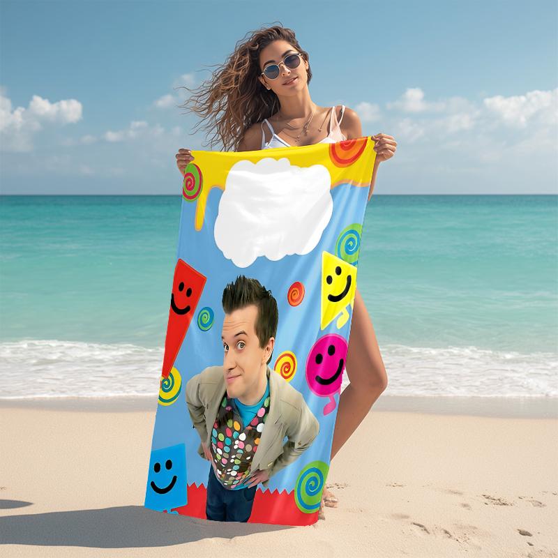 1Pc Blue'S Clues Adventure Beach Towel Microfiber Beach Towel Thin Absorbent For Beach Swimming Yoga Bath Sports 0917258