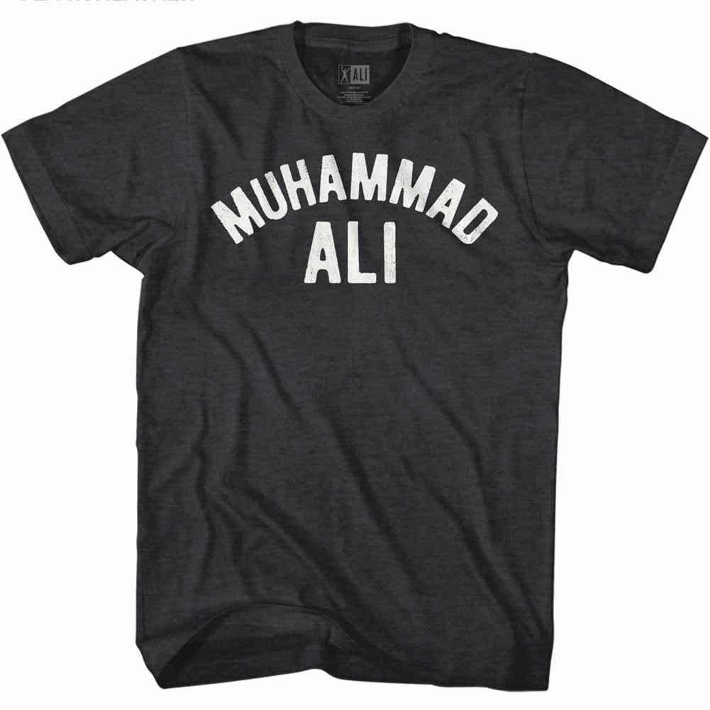 Muhammad Ali Ali Black Heather Adult T-Shirt Mens Womens Tees Top M