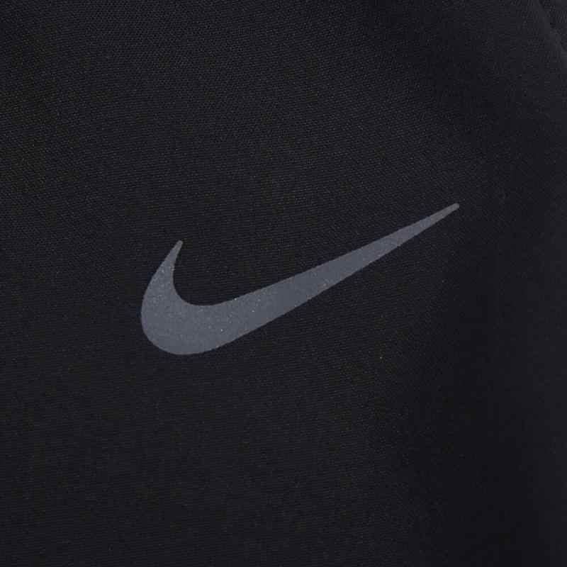 Nike Solid Color Slim Fit Mid Waist Knitted Sports Pants Women Bottoms Black HJ1017-010