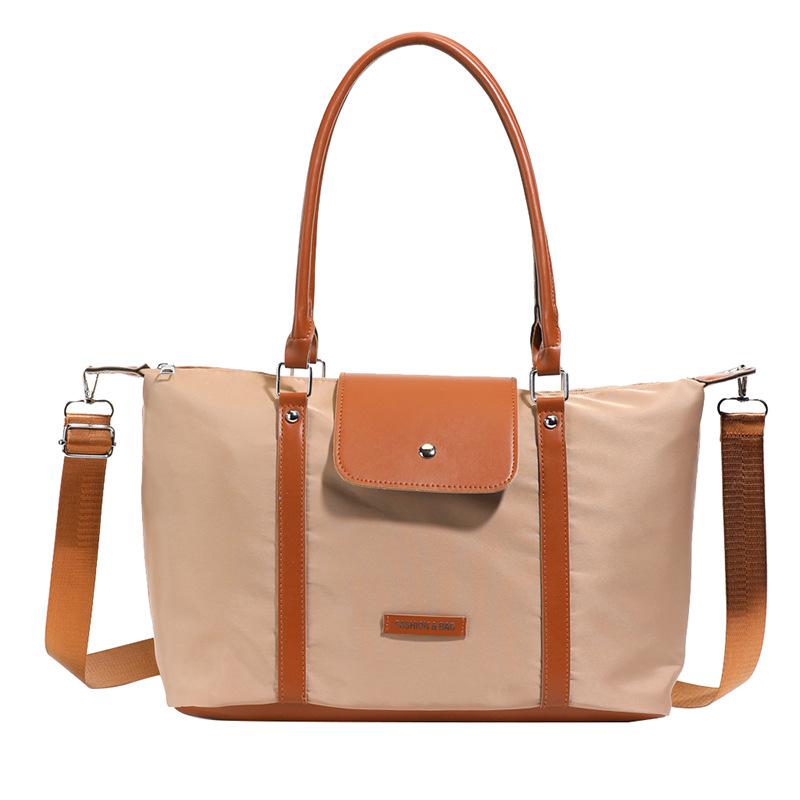 Women Simple Commute Tote Bag, Lightweight Large Capacity Handbag, Single Shoulder Bag