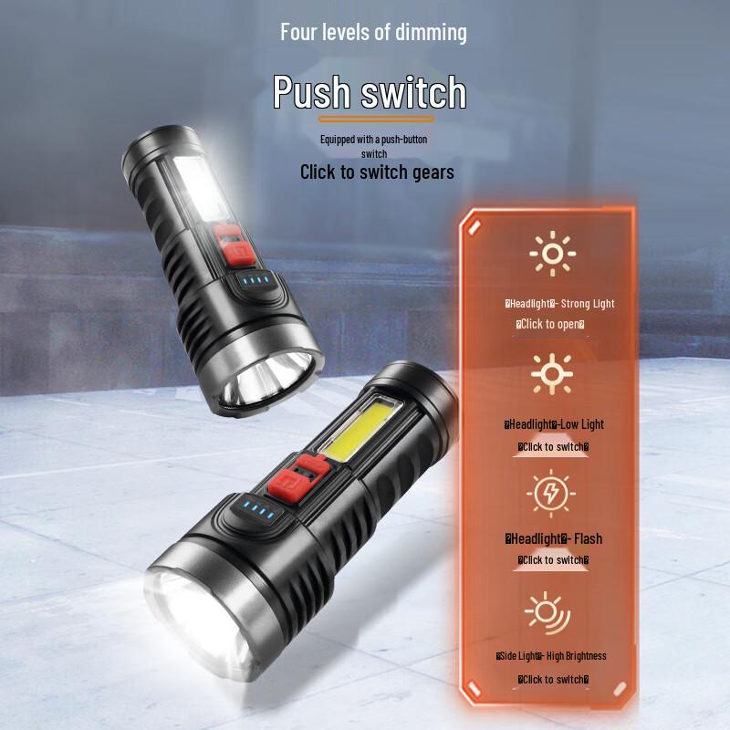 Jujingyang Dual-Light Outdoor Flashlight